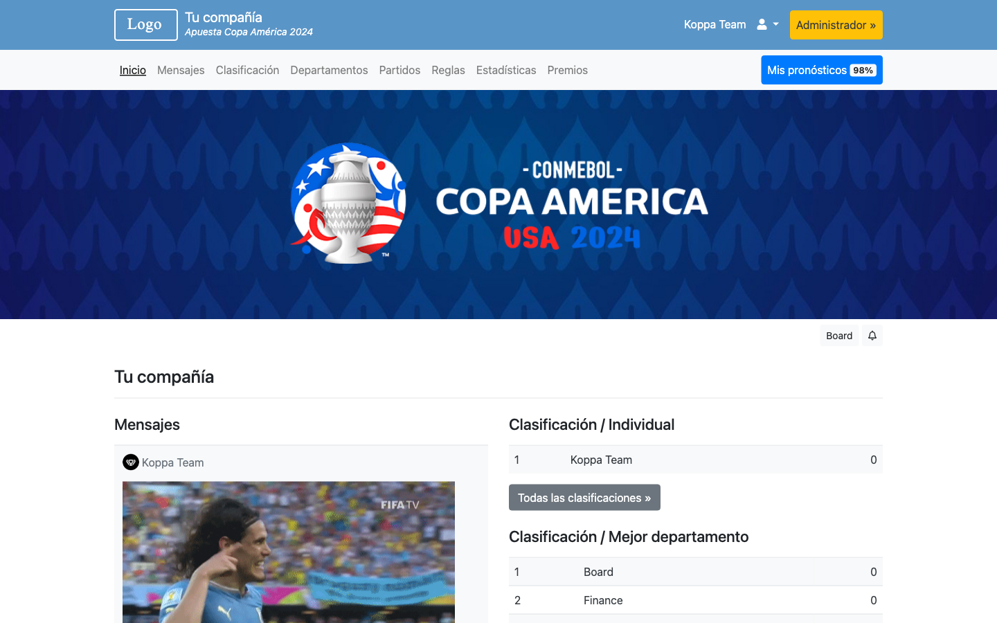 Apuesta Copa América 2024 - Copa América 2024